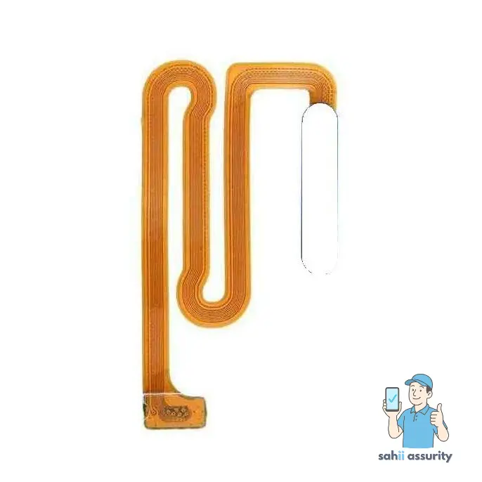 Fingerprint Sensor with Flex Cable for Samsung Galaxy A12 White thumbnail
